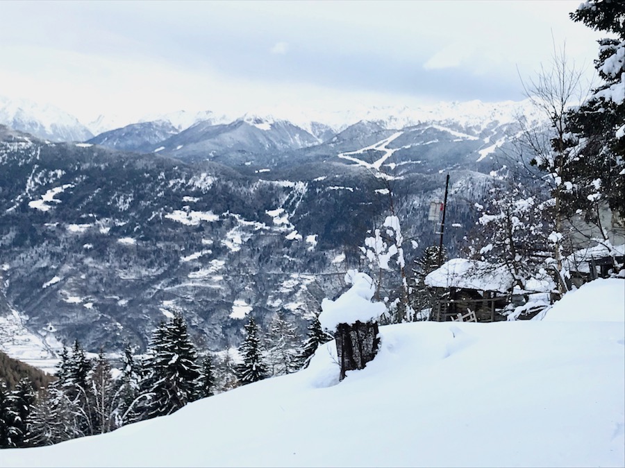 Ho ciaspolato al Gusta e Vai | Blog di Valendario Valtellinese